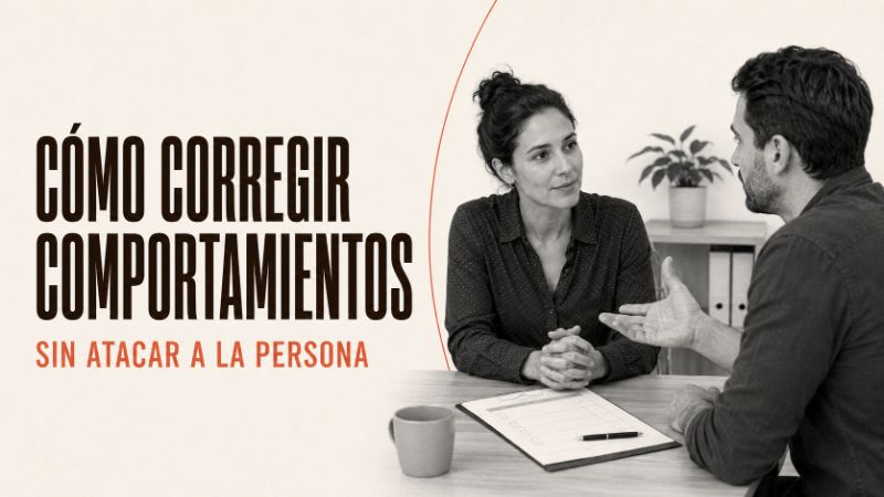 Cómo corregir comportamientos sin atacar a la persona