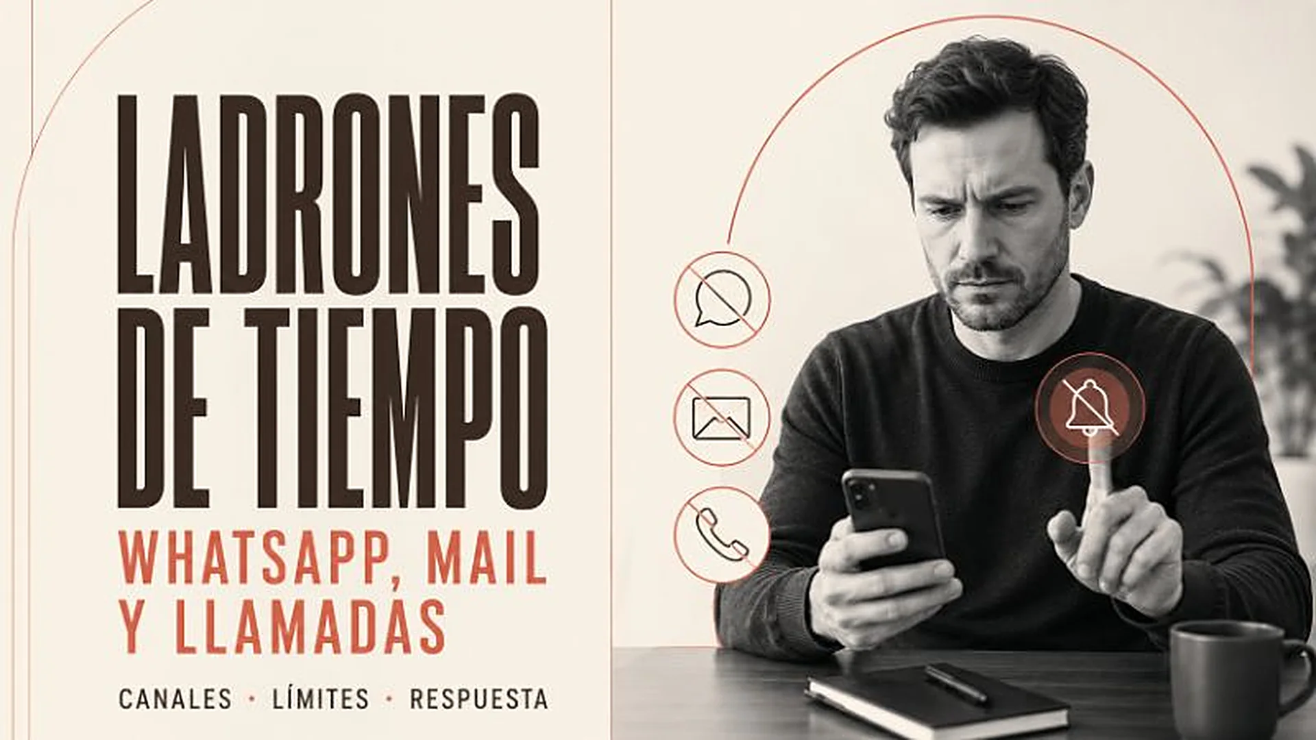 Ladrones de tiempo: WhatsApp, Mail y Llamadas